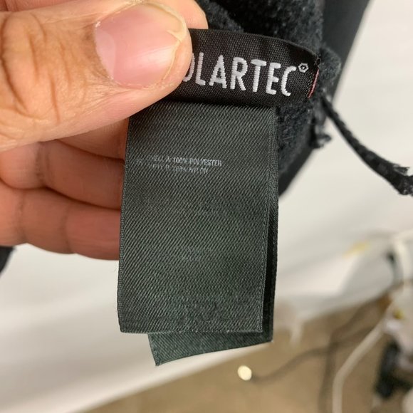 The North Face Polartec Fleece Jacket Women’s S Black Long Sleeve Casual Outdoor - Picture 6 of 12